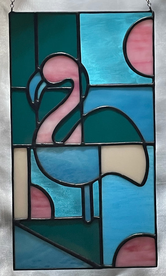 Flamingo Abstract