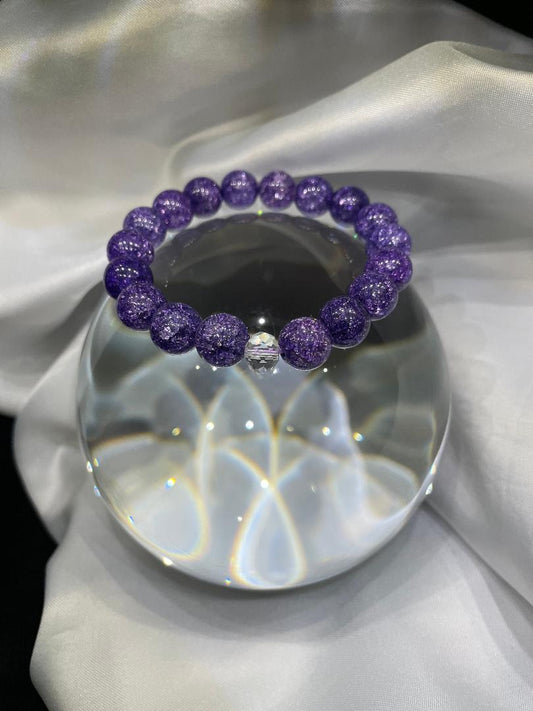 Crackled Violet Quartz